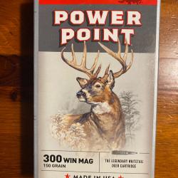 Winchester Power point 300 wmg 150 grains