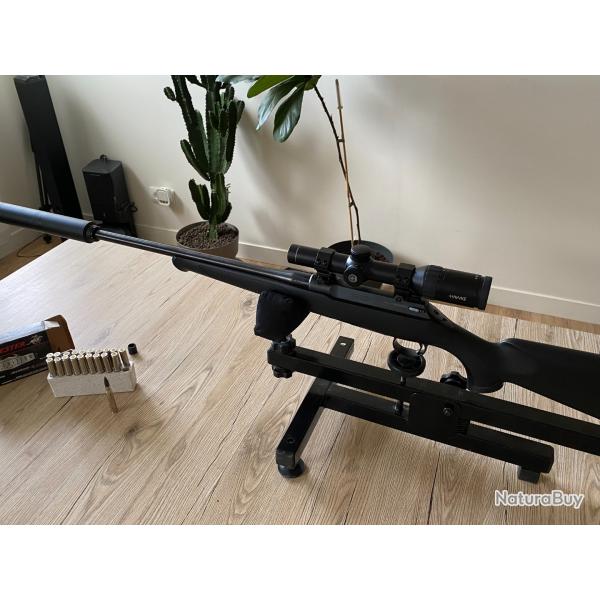 sauer 100+ MDS+lunette hawke