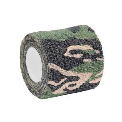 BANDE EXTENSIBLE DE CAMOUFLAGE WOODLAND