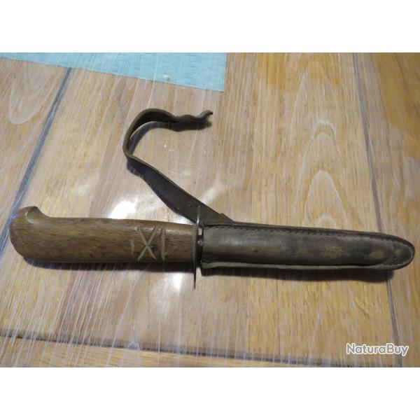 POIGNARD DE TRANCH�E FRAN�AIS CHATELLERAULT COUTROT N 1 WW1