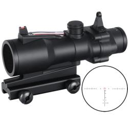 Lunette ACOG 4x32 Fibre Rouge - SKX INDUSTRIES