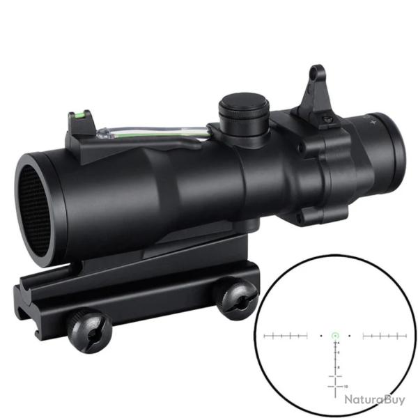 Lunette ACOG 4x32 Fibre Verte - SKX INDUSTRIES