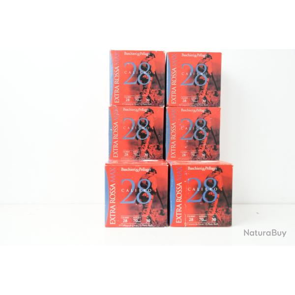 200 Cartouches B&P Extra Rossa Max N�5 cal. 28