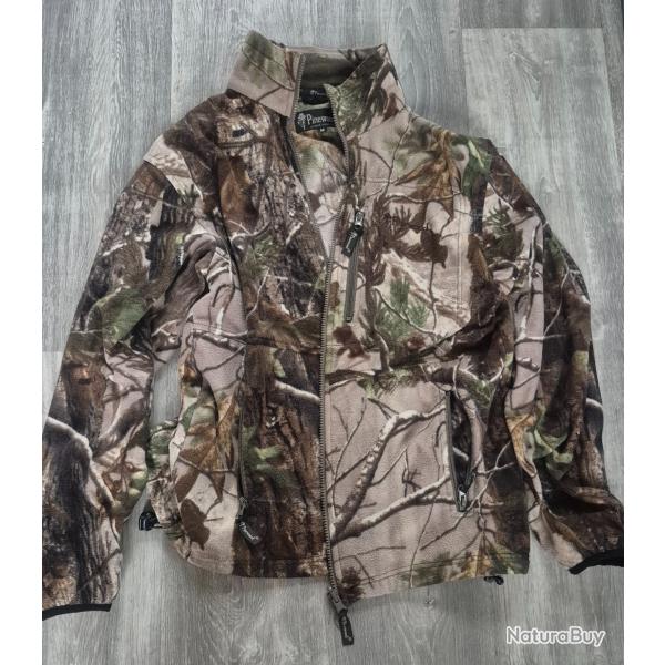 veste camo polaire pinewood