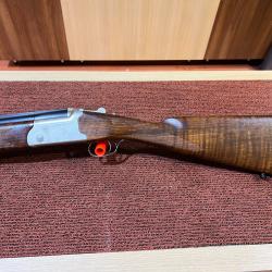 FUSIL SUPERPOSE YILDIZ PLAINE CAL 12/76 - 66CM - CROSSE ANGLAISE - OCCAS QUASI NEUF (MC113)