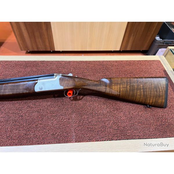 FUSIL SUPERPOSE YILDIZ PLAINE CAL 12/76 - 66CM - CROSSE ANGLAISE - OCCAS QUASI NEUF (MC113)