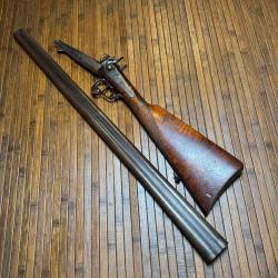 TR&Egrave;S BEAU FUSIL DE CHASSE JUXTAPOSER CALIBRE 16 DE LA MANUFACTURE D'ARMES ET CYCLE DE SAINT ETIENNE