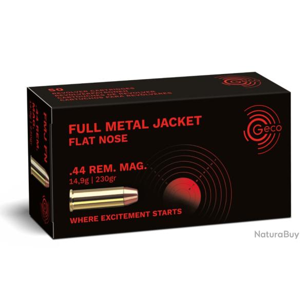 500 Munitions Geco 44Mag 230Grs FMJ