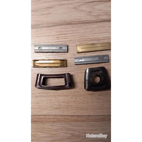 Lot de 6 lames chargeur