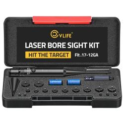 Valise de r&eacute;glage optique 16 adaptateurs - Collimateur laser - calibre .17 &agrave; calibre 12