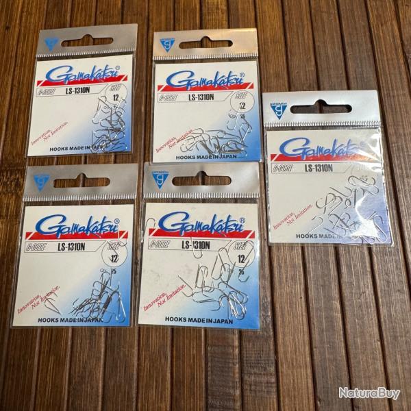 LOT P�CHE 125 Hamecon Coup Gamakatsu Ls-1310N - Par 25 - N� 12