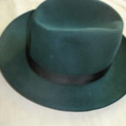 chapeau vintage mixte feutre modello depositato  victor de borsalino  T 58