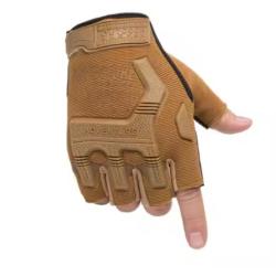MITAINES TACTIQUES TAN | Gants sans doigts Adventure | Sp&eacute;cial Tir Sportif, Airsoft & Outdoor