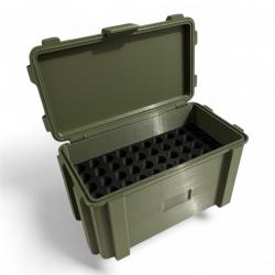 Boite &agrave; munitions 6,5 Creedmoor Couleur Kaki