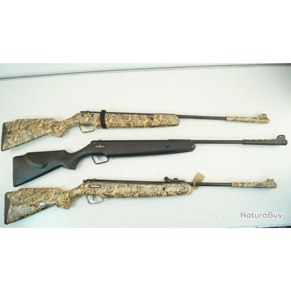 carabine a plomb lots de 3 pour pieces  pour enchere 1�