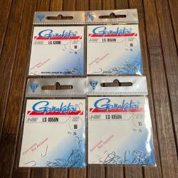 LOT P&Ecirc;CHE 100 Hame&ccedil;on de p&ecirc;che Gamakatsu LS 1050N Taille 16