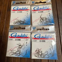LOT P&Ecirc;CHE 100 Hame&ccedil;ons Coup Gamakatsu Ls-1310B - Par 25 - N&deg; 8