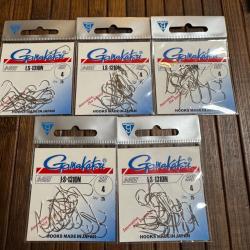 LOT P&Ecirc;CHE 125 Hamecon Coup Gamakatsu Ls-1310N - Par 25 - N&deg; 4