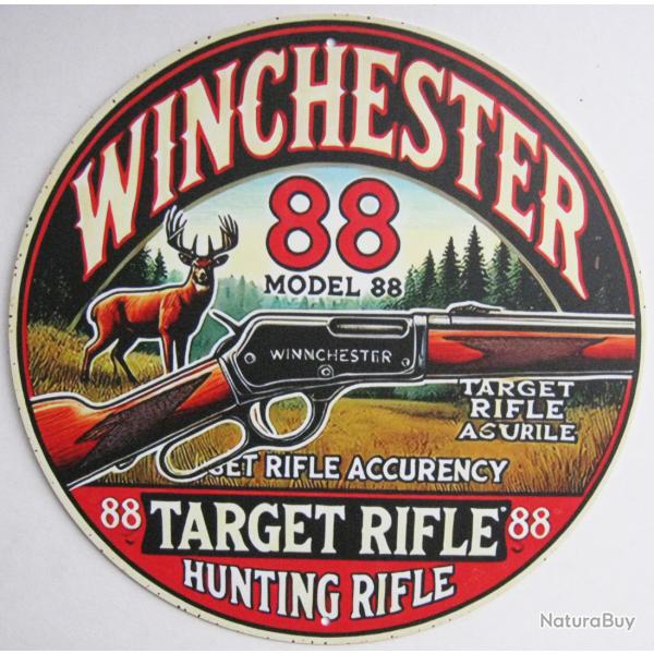 PLAQUE ALU EN 2D - WINCHESTER - R�f.35