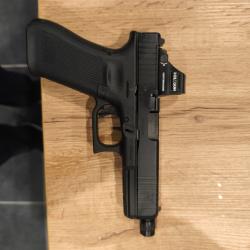 Glock 17 gen 5 mos canon filet&eacute;