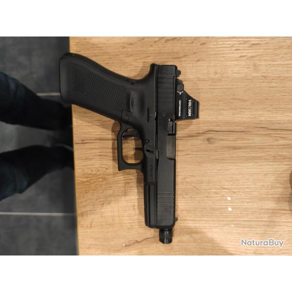 Glock 17 gen 5 mos canon filet�