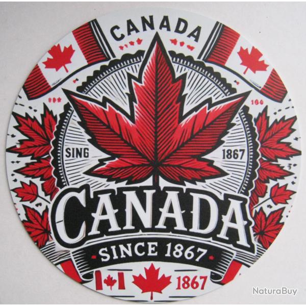 PLAQUE ALU EN 2D - CANADA - R�f.37