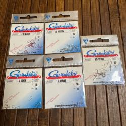 LOT P&Ecirc;CHE 125 Hamecon Coup Gamakatsu 5 paquets - Par 25 - varier