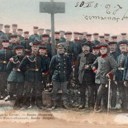 CPA - Deutsch Franzosische Grebze - Saales ( Vogesen ) Frontiere franco-allemente -N&deg;72010