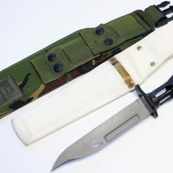Ba&iuml;onnette ORIGINALE SA80 L85 de l'arm&eacute;e britannique avec fourreau de c&eacute;r&eacute;monie N2 DPM frog