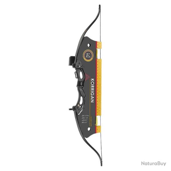 Pack Arc EK  Korrigan recurve noir
