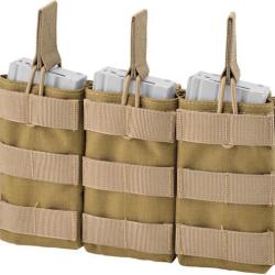 PORTE CHARGEUR TRIPLE 5.56 COYOTE