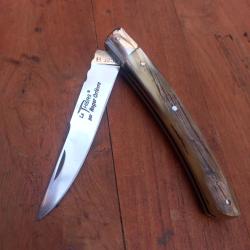 Joli Couteau R&eacute;gional LE THIERS  par ROGER ORF&Egrave;VRE  Manche en Corne de B&eacute;lier