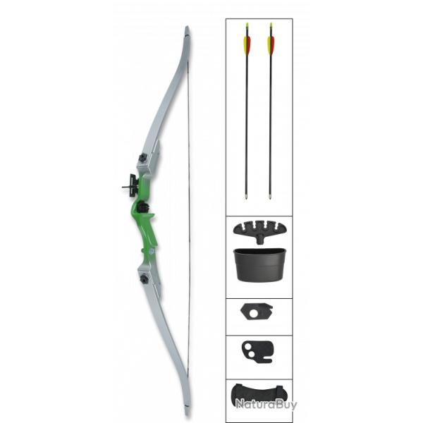 Kit Arc initiation 20 Lbs  Gris / Vert