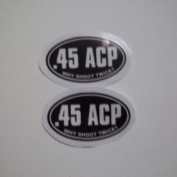 Autocollant 45 acp