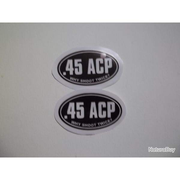 Autocollant 45 acp