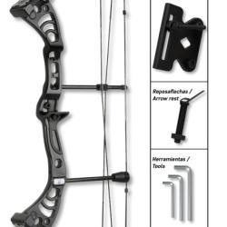 Arc &agrave; Poulies  Noir 55 Lbs