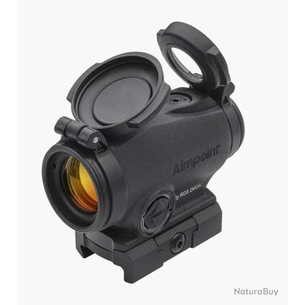 Aimpoint Duty MR 2 MOA/65MOA - Multi Reticule Viseur point rouge avec support de torsion monobloc de