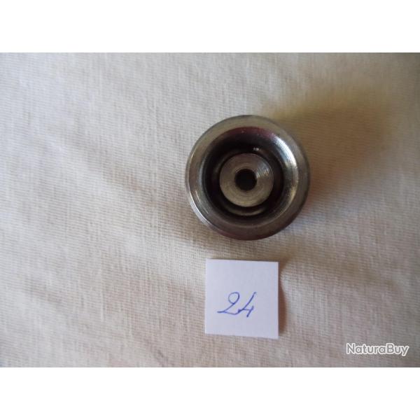 Lissoir acier +porte douille pour sertisseur calibre 24.