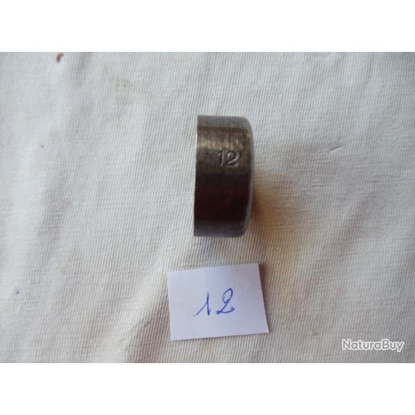 Lissoir pour sertisseur calibre 12.