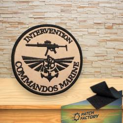 &Eacute;cusson Brod&eacute; Commando Marine Intervention 8Cm - Patch Avec Scratch