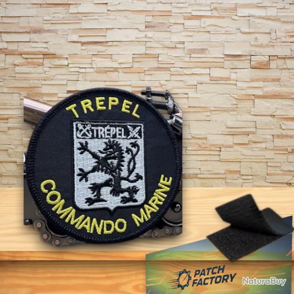 �cusson Brod� Commando Marine Trepel 8Cm - Patch Avec Scratch