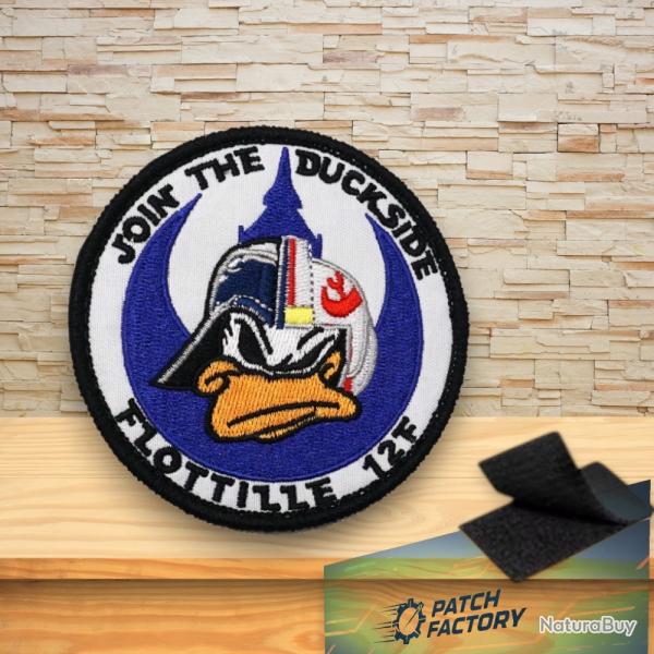 �cusson Brod� Marine Flottille 12F Join The Duckside 8Cm - Patch Avec Scratch