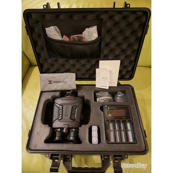 Vision nocture binoculaire IL, IR, Thermique & Fusion HIKMICRO RAPTOR RQ50LN