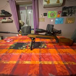 WEIHRAUCH Hw60m tld Hunter optique hd 5-30x56 pente 20 moa bipied lourd et silencieux