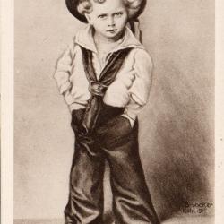 CPA -AK Kaiser Wilhelm II. im Jahre 1861 als kleiner Junge -N&deg;7211