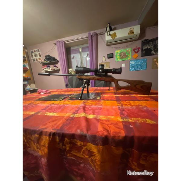 Winchester Xpert Thumbhole calibre 22lr �quip�e tld Hunter neuf 0 coup optique EDelr 5-40x56