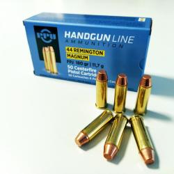 Cartouches Partizan Cal. .44 Rem. Mag. 180-Grs FPJ x50 10 boites ( 500 munitions )