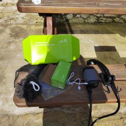 Douche de Camping Portable &Eacute;lectrique Rechargeable - Autonomie et Affichage Digital