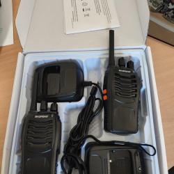 Talkie-Walkie Longue Port&eacute;e PMR 446 Rechargeable - Lot de 2 - Chasse Outdoor