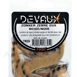Zonker DEVAUX Z&eacute;br&eacute; Beige/noir